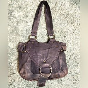 Free People distressed hobo leather bag